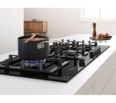 bosch serie 6 pps9a6b90 gas hob - black